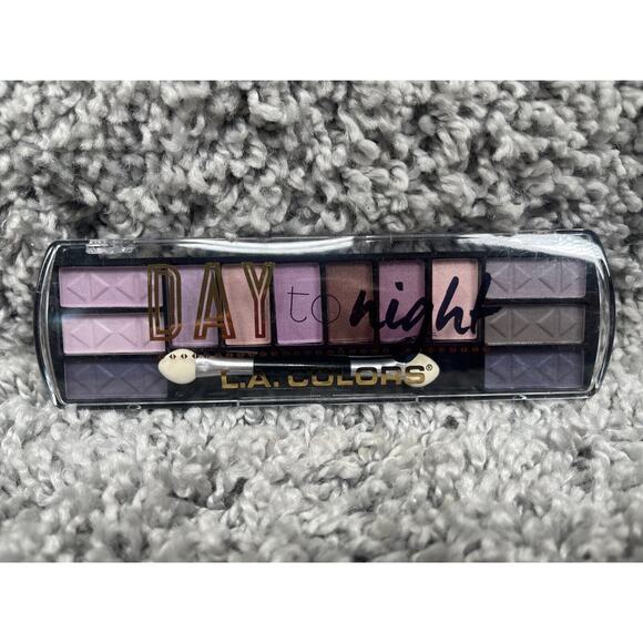 LA Colors Day To Night Makeup Eyeshadow Palette CES424 Dusk 28 Oz - Picture 1 of 9